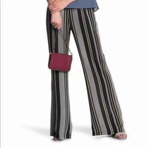Socialite wide leg striped pant